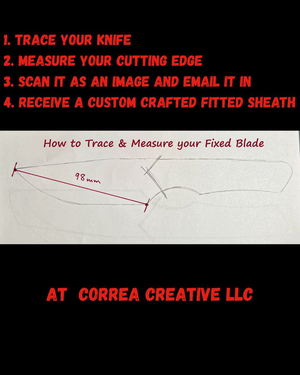 MINIMAL Leather Sheath