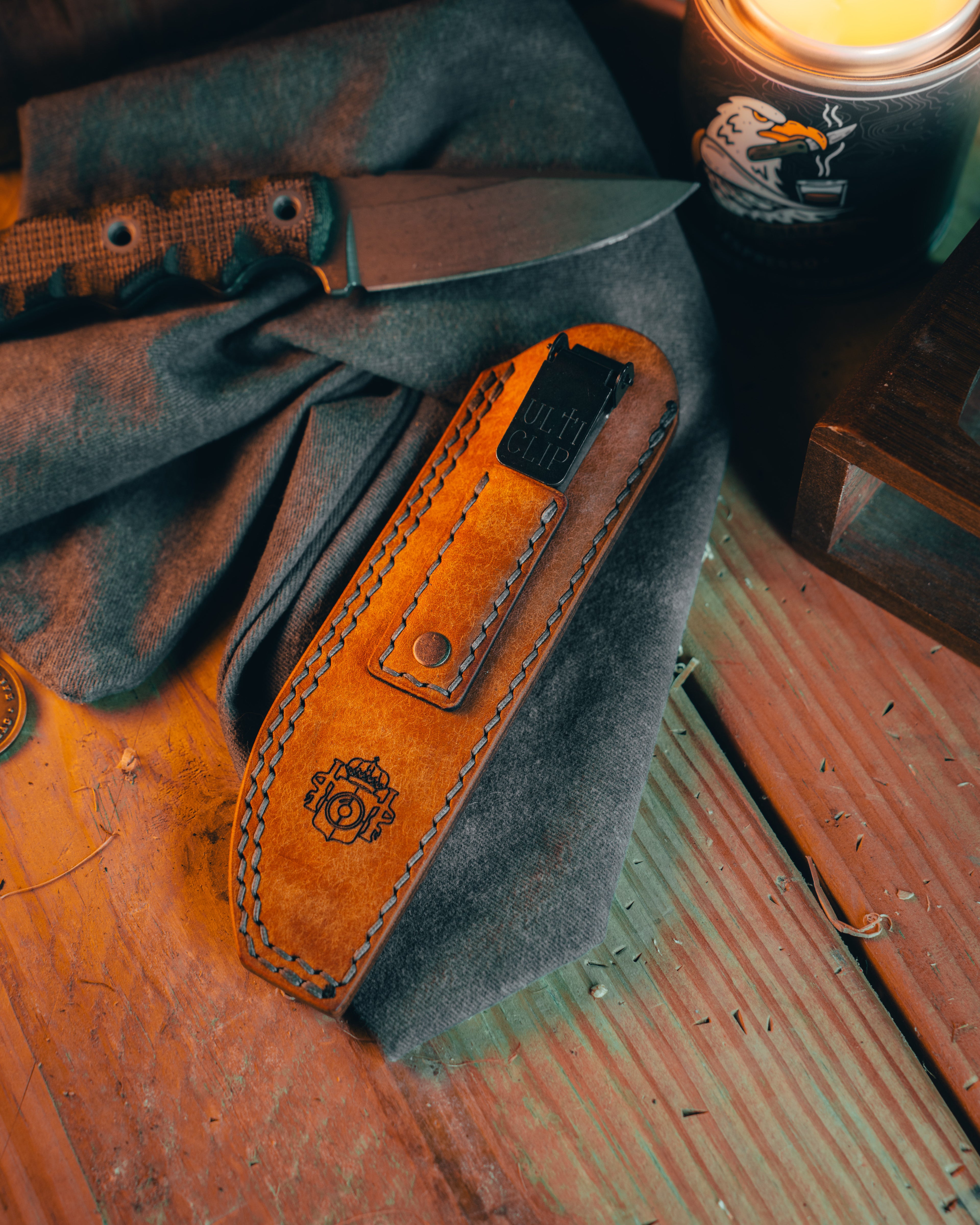 MINIMAL Leather Sheath