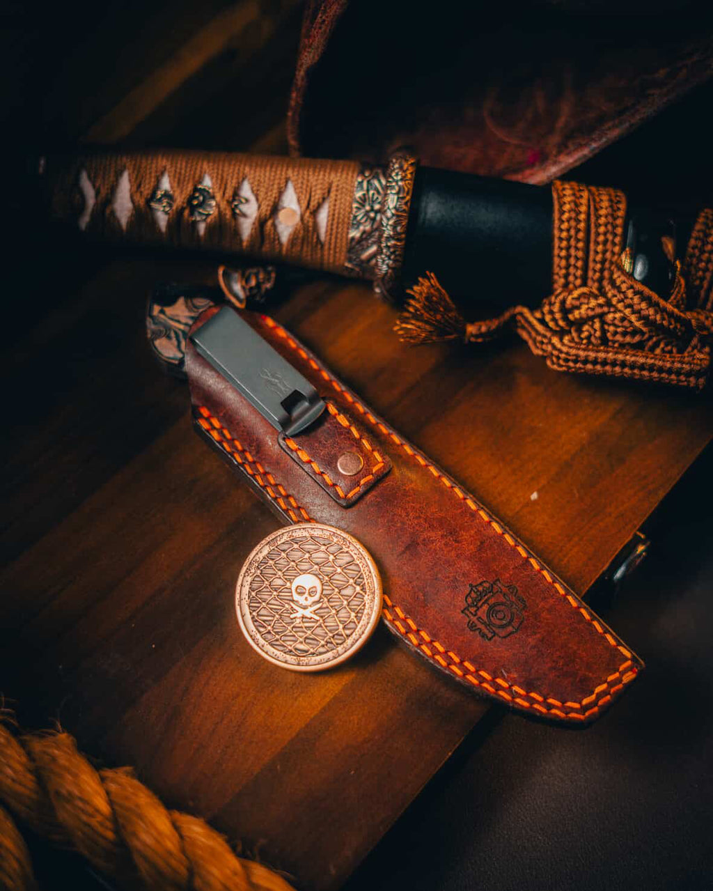 MINIMAL Leather Sheath