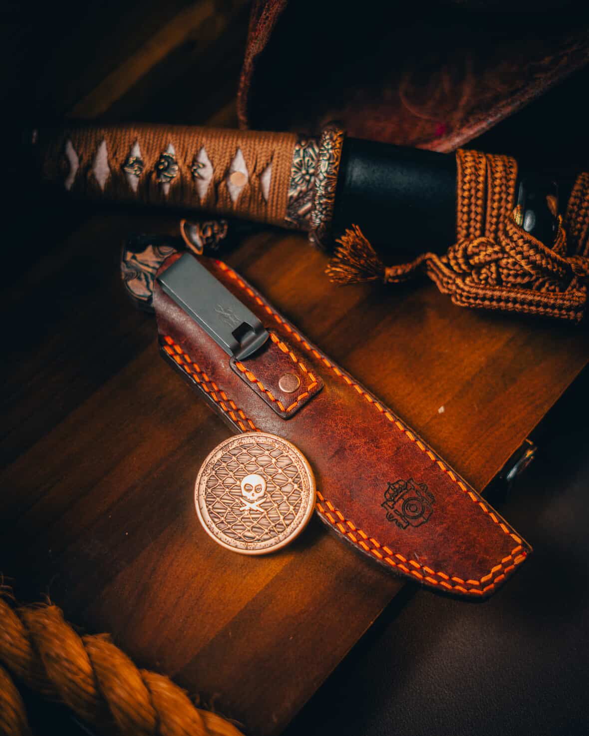 MINIMAL Leather Sheath