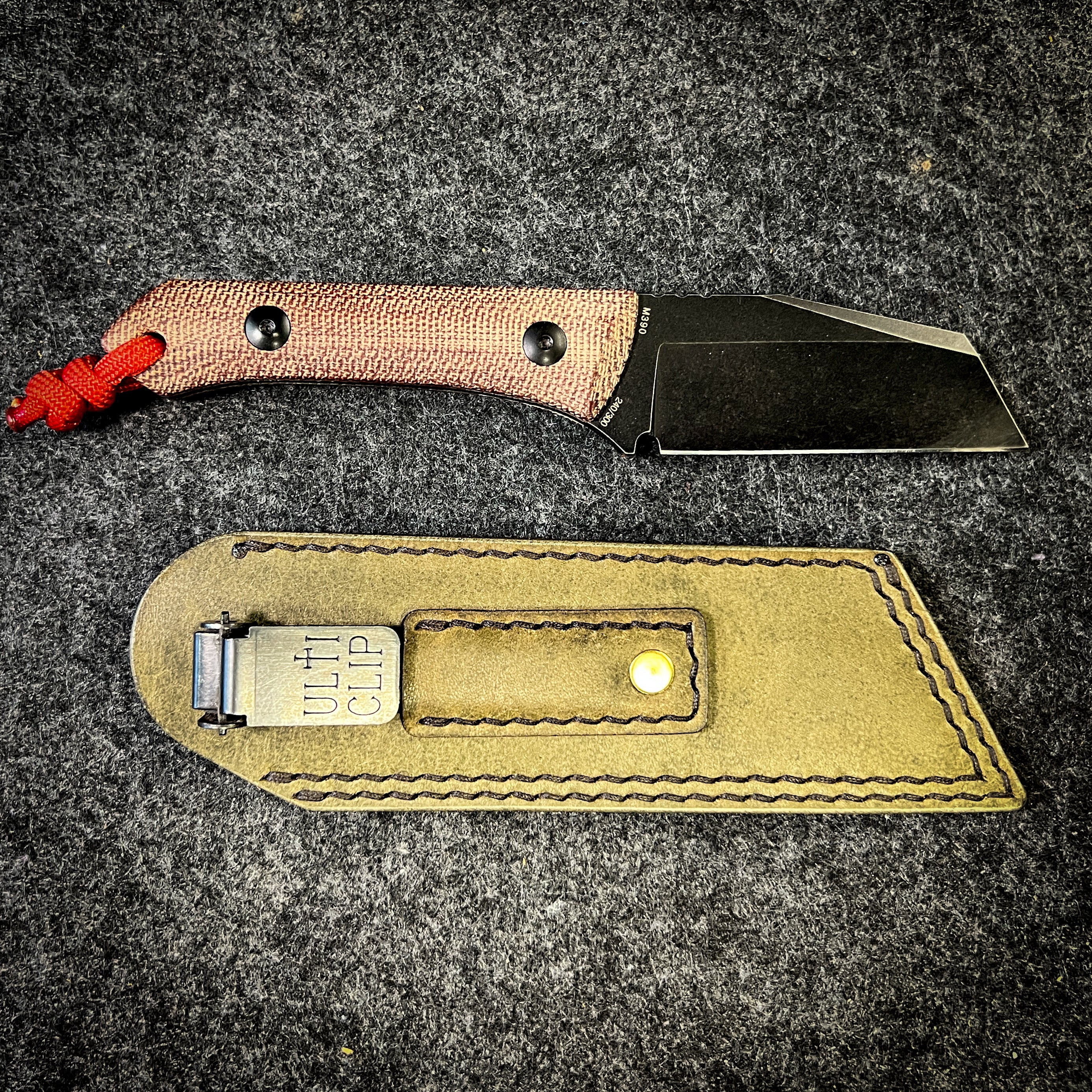 MINIMAL Leather Sheath