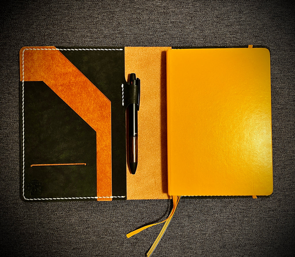 Leather A5 Notebook Cover