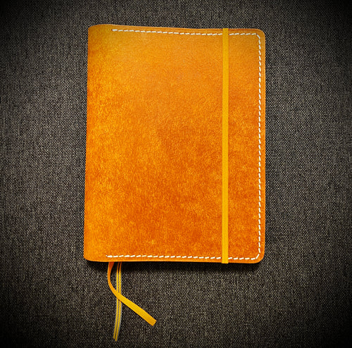 Leather A5 Notebook Cover